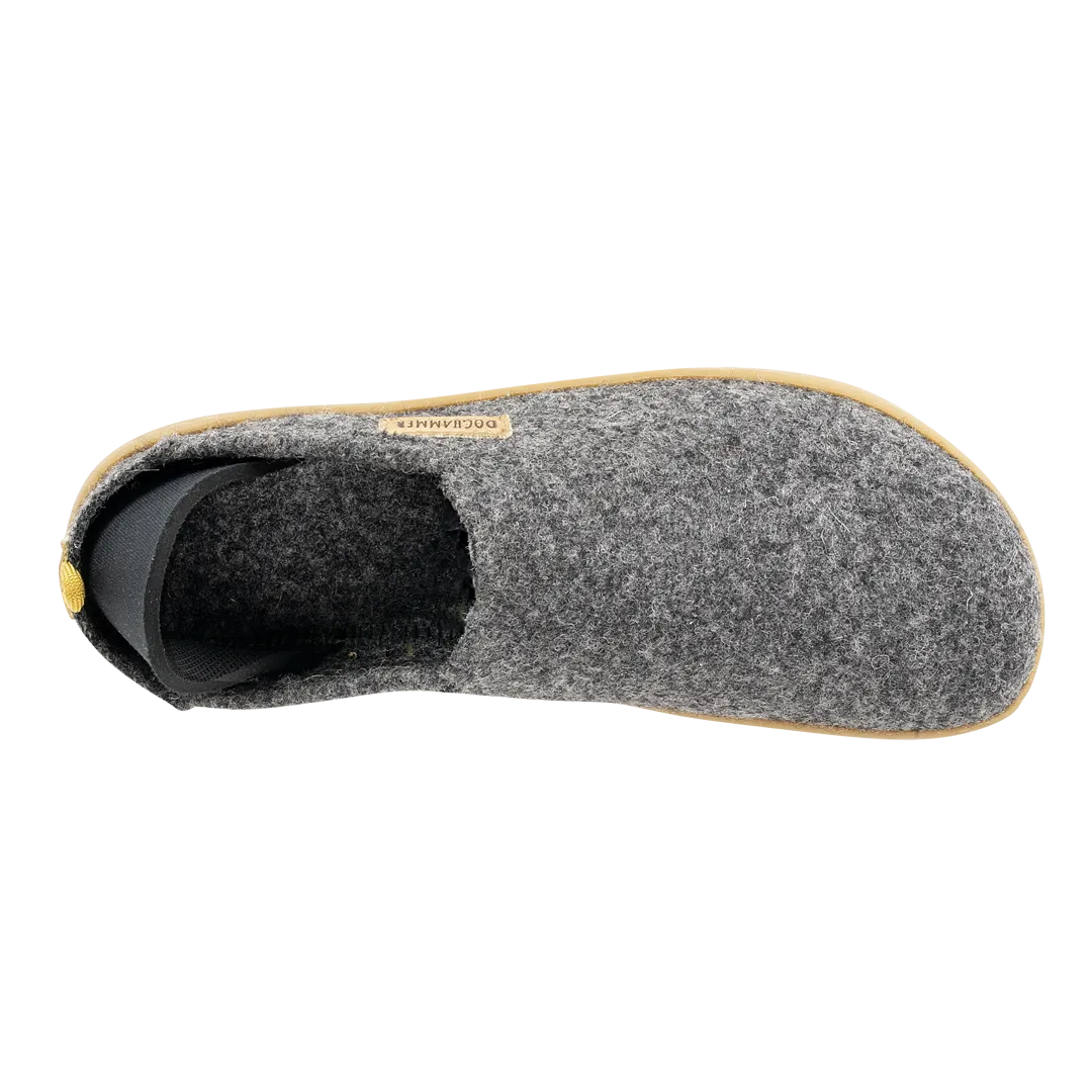 Terrar Dahoam Wool plus | grey – barefoot slippers